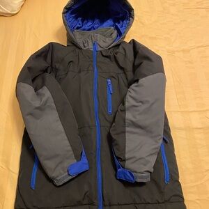 Place Black and Blue Kids Puffer Jacket
